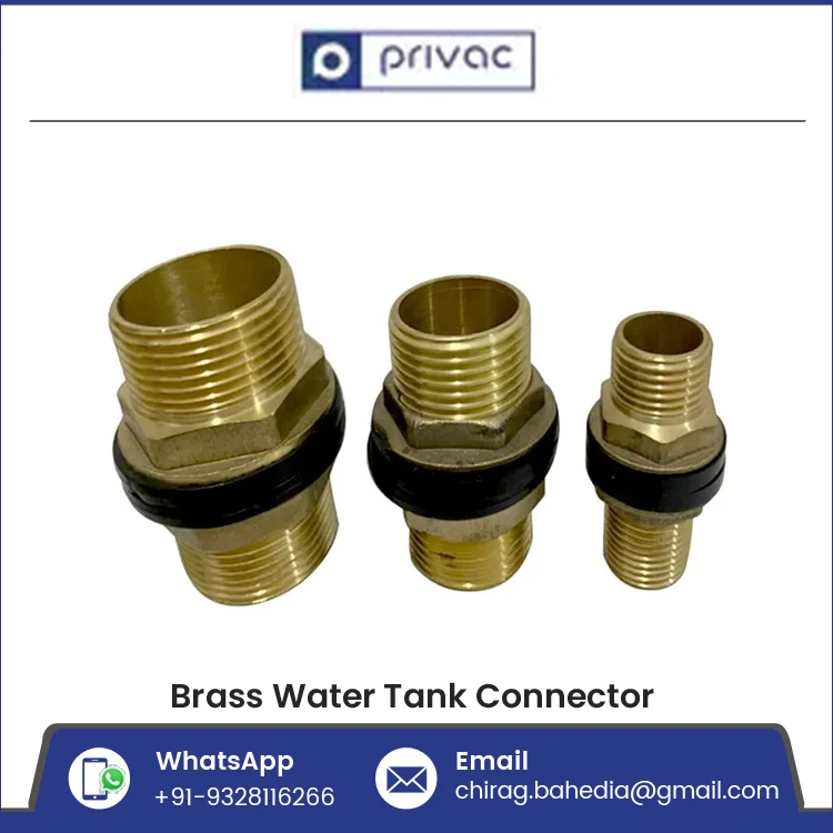 High Quality Custom Male To Copper Connector/Brass Fitting Pipe Brass Water Tank Connector
