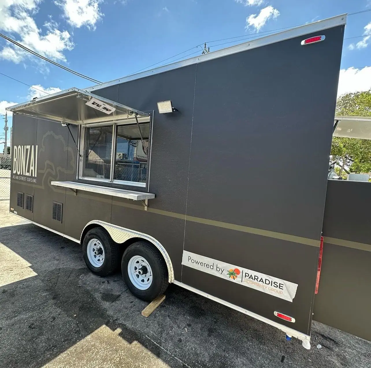 Customized Mobile Fast Food Trailer Standard Mobile Food Truck Cart Trailer
