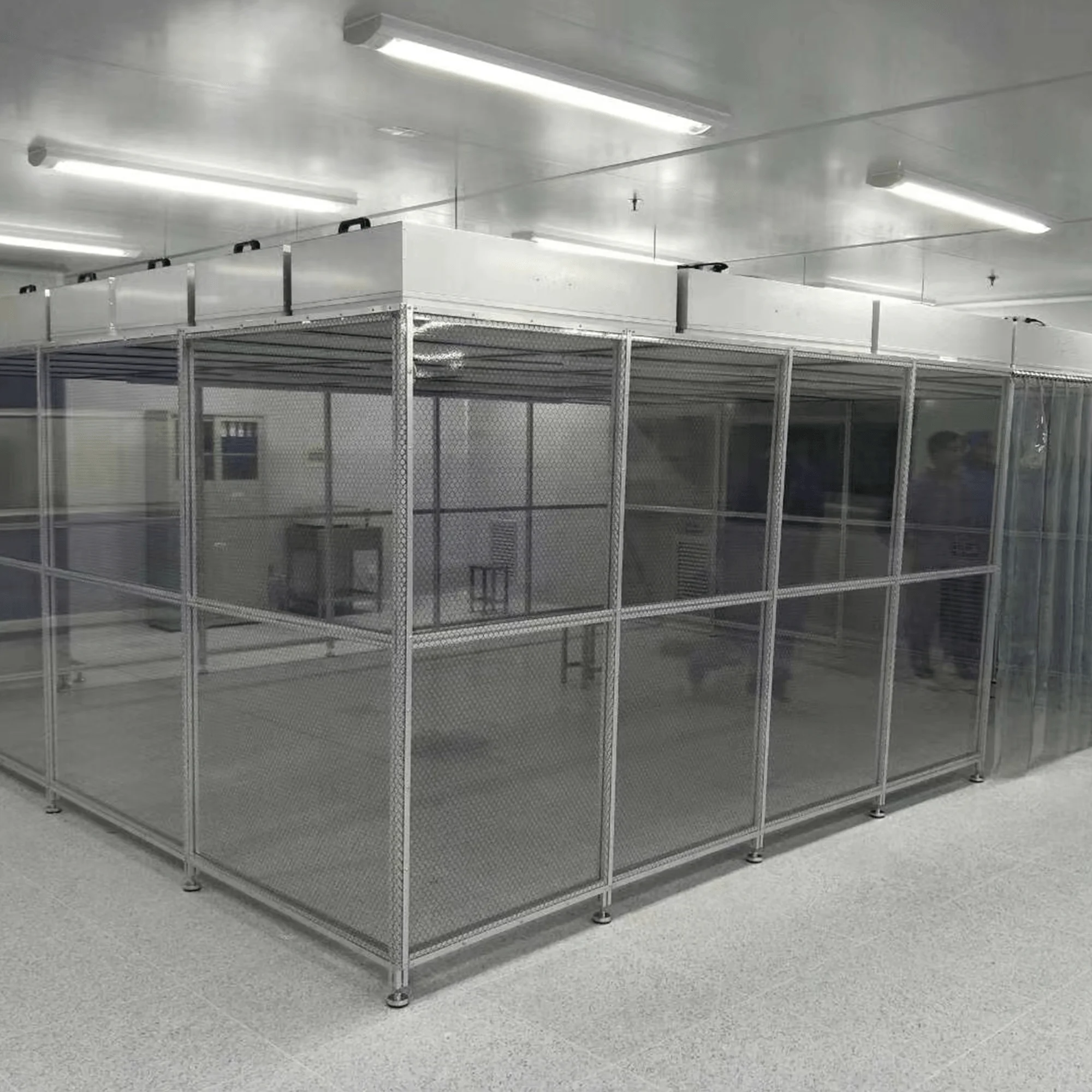 user-friendly installation portable modular medical clean room system Cleanroom for food & drinking manufacture