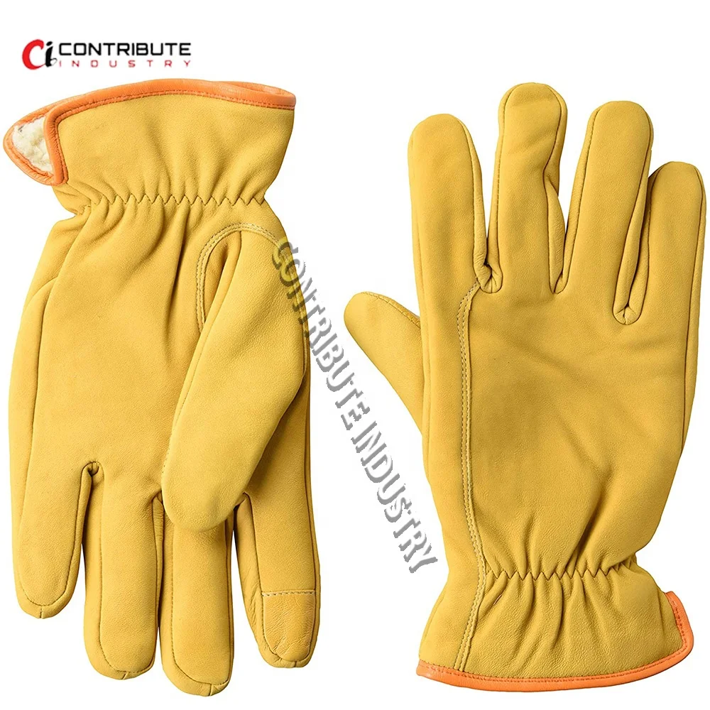 Mens driver Gloves Car Driving Gloves With Customized Logo