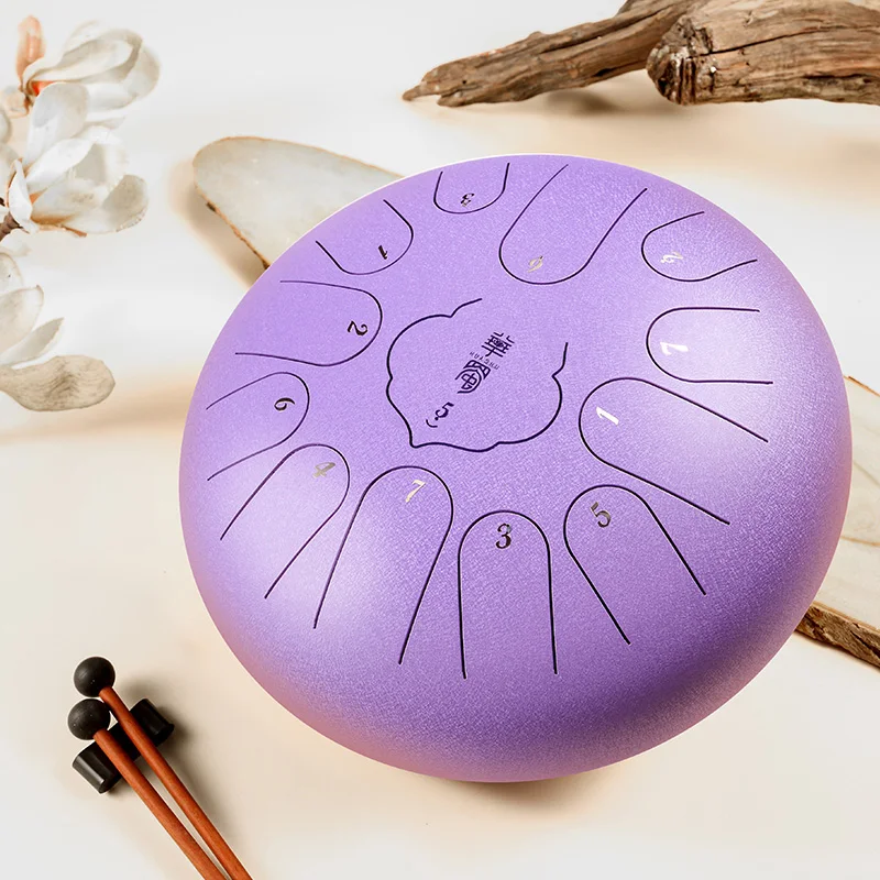 Huashu High-Quality Percussion Musical Instruments Chakra Drum Nice Steel Tongue Drum Tank Drum