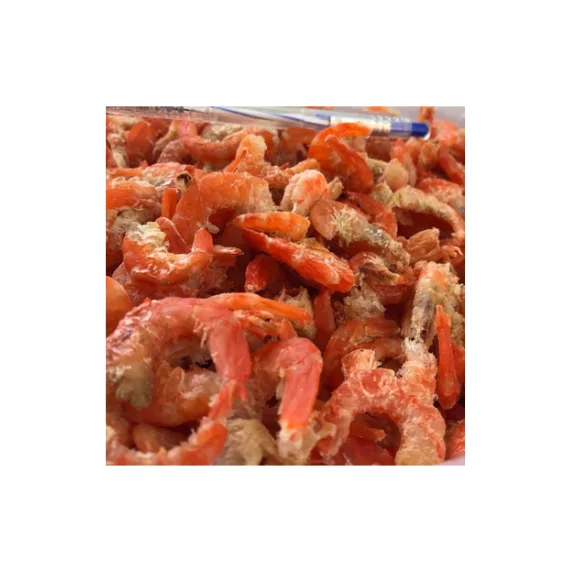 Красные сушеные креветки с высоким стандартом качества и длительным сроком хранения