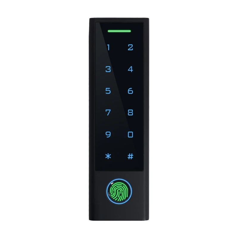 TTLock Plastic Waterproof Bluetooth Keypad Standalone Fingerprint Access Controller RFID Touch Keypad For Outdoor Use