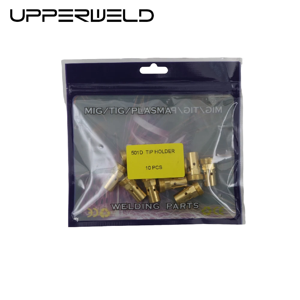 UPPERWELD 501D Tip Holder Water Cooled Gas Mig Torch Accessories Soldar Soplete For Professional Welding
