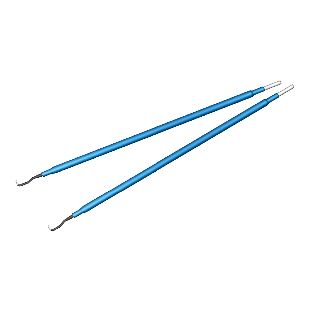 Laparoscopic Instruments Curved Spatula Laparoscopic Electrode