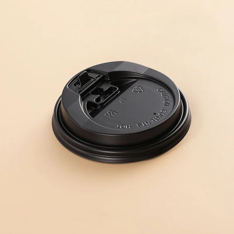 White Disposable coffee paper cup 8oz double wall biodegradable anti-scalding kraft paper hot drink paper cup with lid