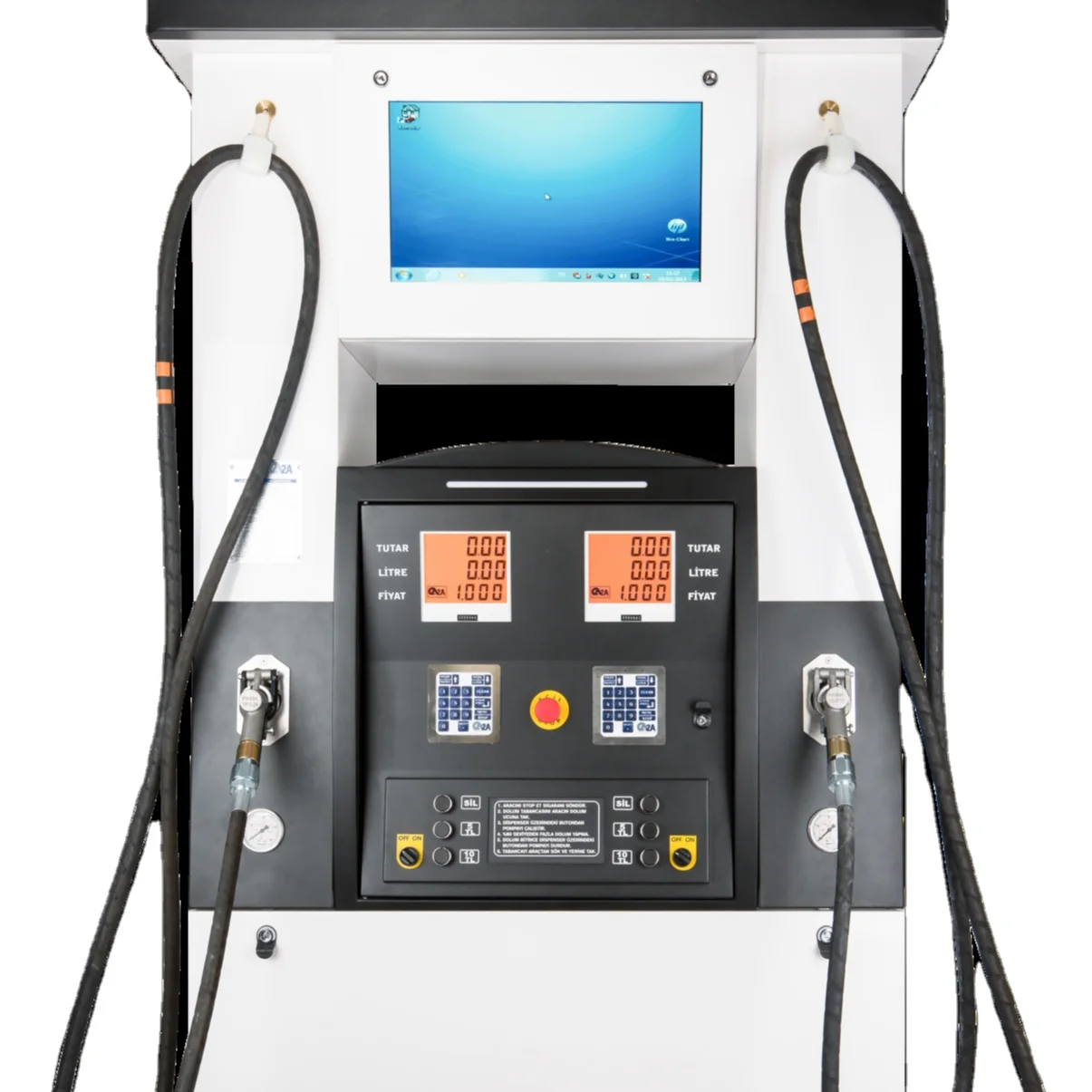 LPG GLP Dispenser Punto Star Max one ACME nozzle with primameter galvanized case