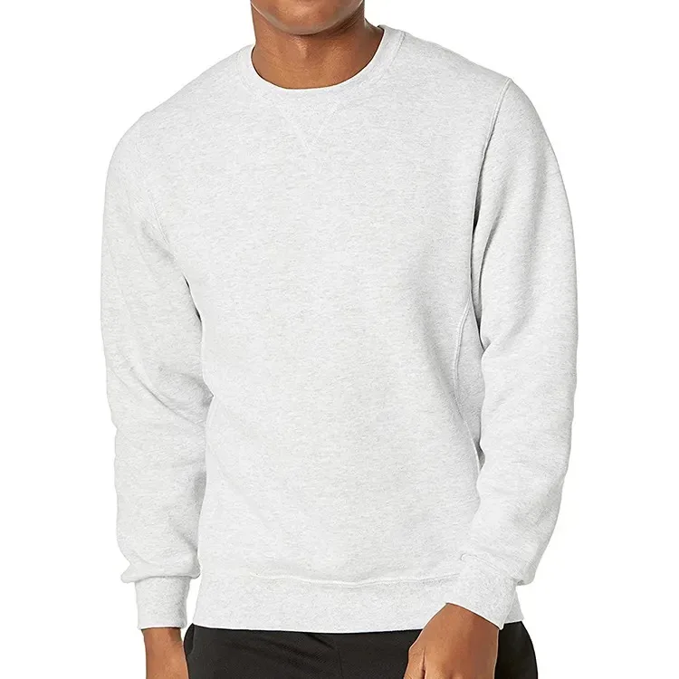 Wholesale Mens Crew Neck Sweatshirt 100%Cotton Striped Printed Sweatshirts | Cotton Fleece Printing Hoodies Sweatshirt