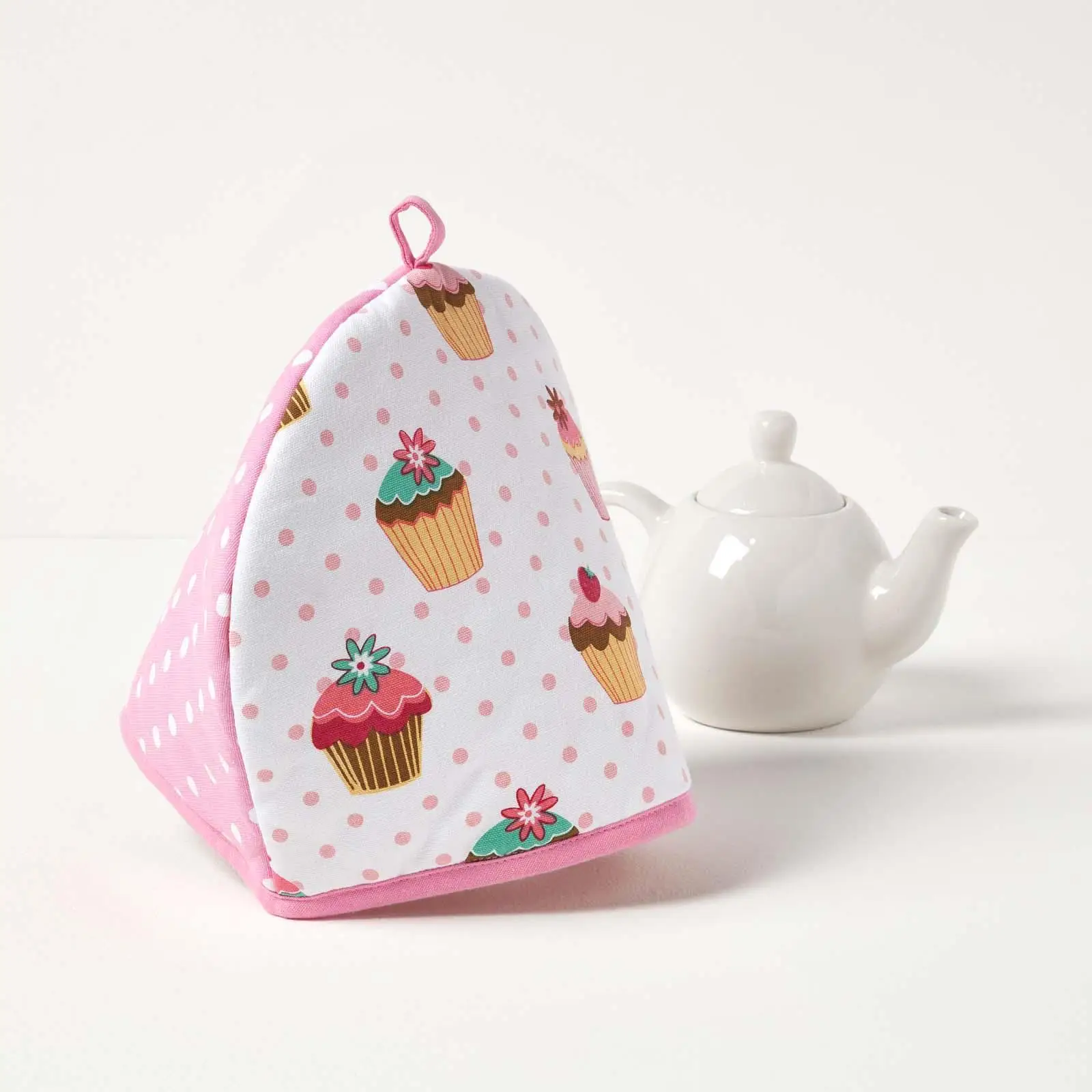 2022 Custom cotton printed fabric warm keep heat insulate tea cozy tea pot cosy