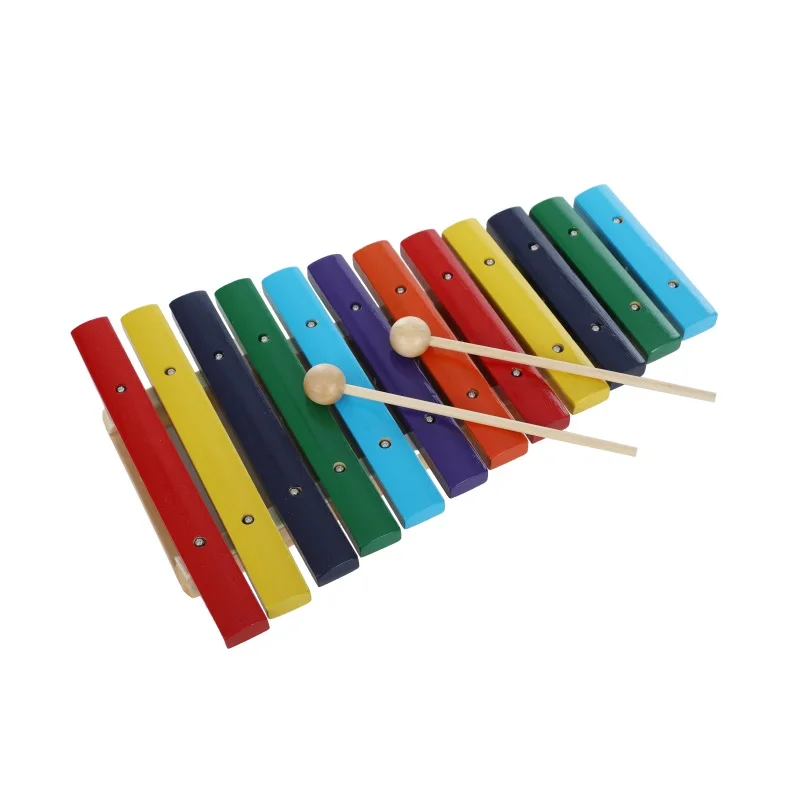 Premium 12-Tone Wood Xylophone from Singapore for Music Entertainment Exercise Learning & Piano/Keyboard Practice