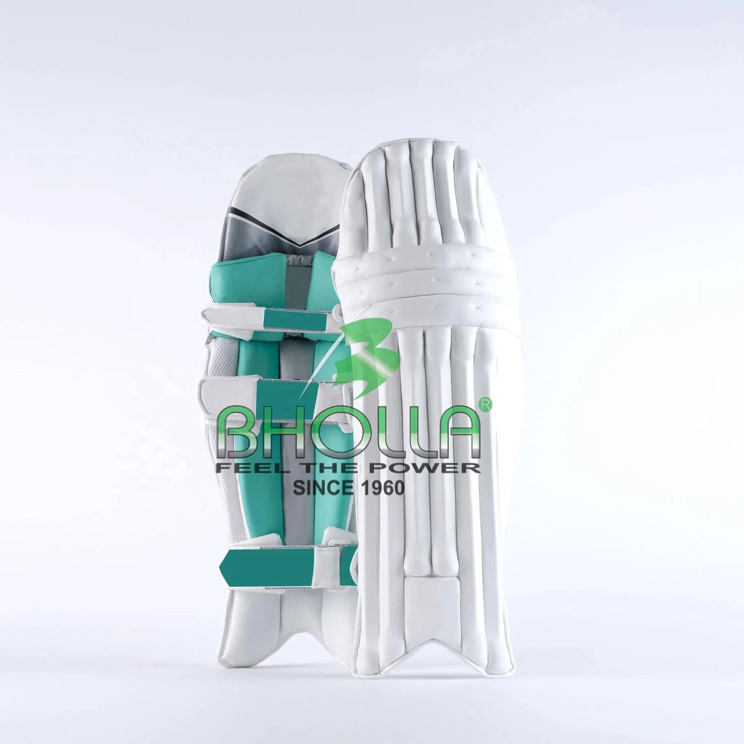 2023 New Factory Wholesale Prices Custom Bholla Brand Batting Pad Made of PU for Professional Players Batting Leg Guard Cricket