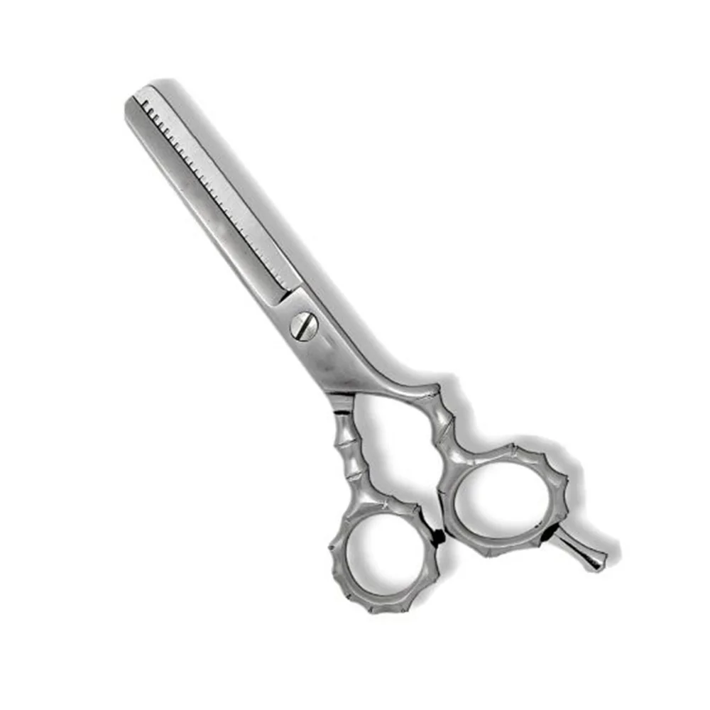 Professional 6-Inch Barber Hair Scissors Set Custom 440c Japanese Steel Hairdressing Thinning Scissors Stainless Steel Handle