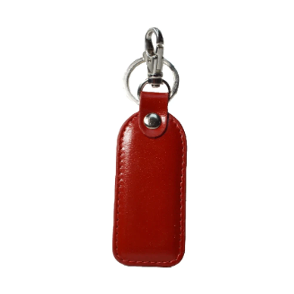 Latest Collection Full Grain Crazy Horse Leather Key Chains with Iron Ring From India