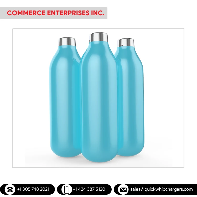 Bulk Distributor Selling Kitchen Tools & Gadgets 10 x 9g Pack of Blue Color Miami Magic Whipped Cream Charger