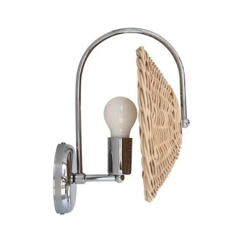 Hot sale wall Lamp Rattan wall Lights with Handmade rope Woven shade for Home Decor Light Fixtures for home decor