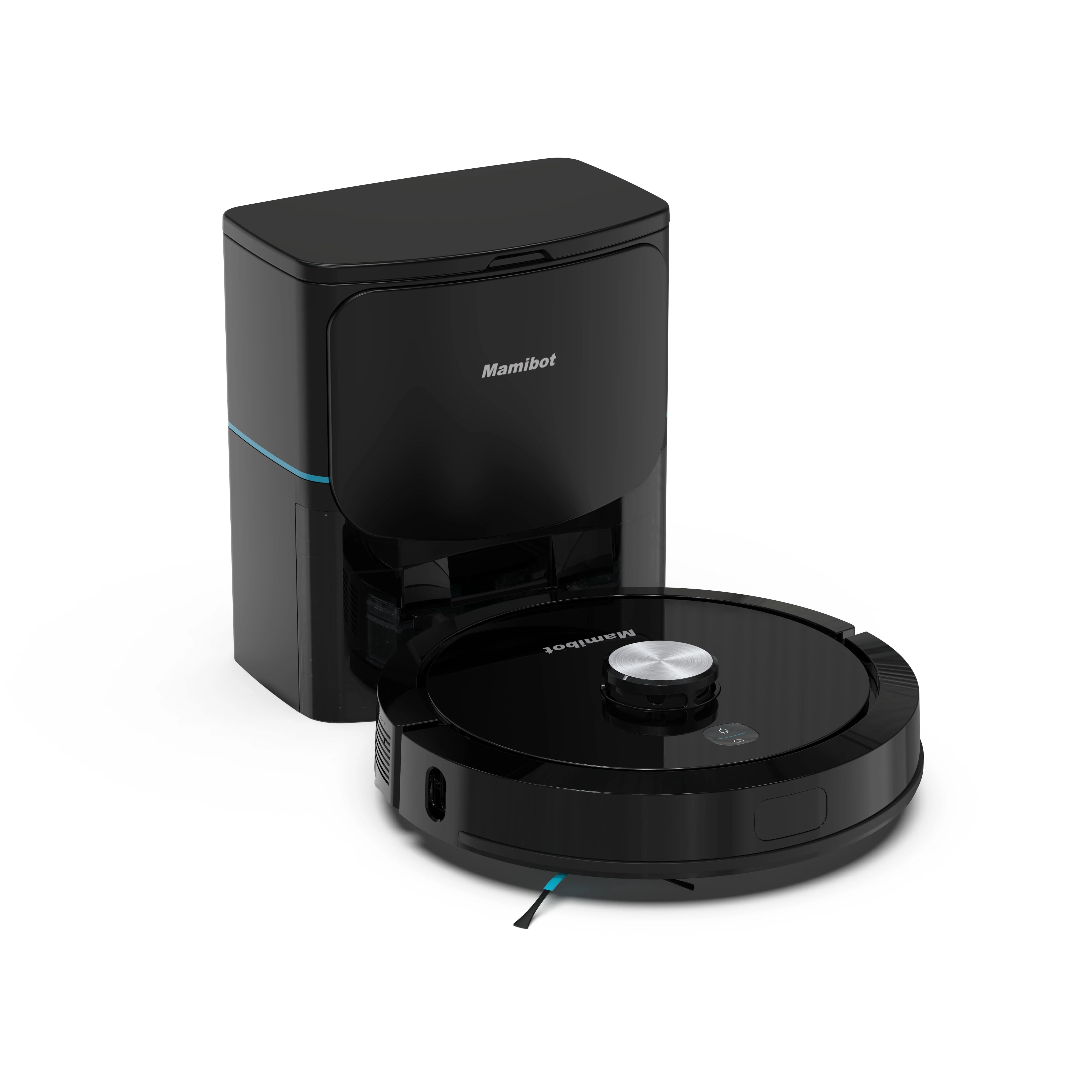 Mamibot EXVAC900S LDS 5.0 robot cleaner with trash self-emptying configured with the latest Lidar navigation system