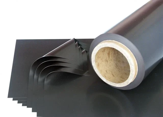 Teaching Aids Strong Adhesive Backing Magnetic Rubber Soft Iron Sheet Blackboard Magnetic Tape Advertising Magnetic Plate