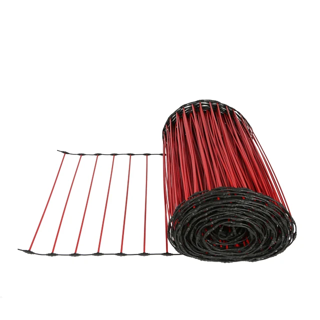 Nano Heat Paralell Type Far Infrared Ray Self Regulating (PTC) Carbon Electric Underfloor Heating Cable Rail Mat RHE
