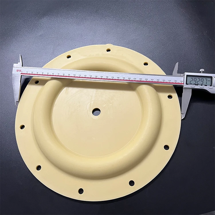 Custom Neoprene Rubber Diaphragm Valve EPDM Pneumatic Rubber Diaphragm Seals Oil Resistant Pump Rubber Diaphragm