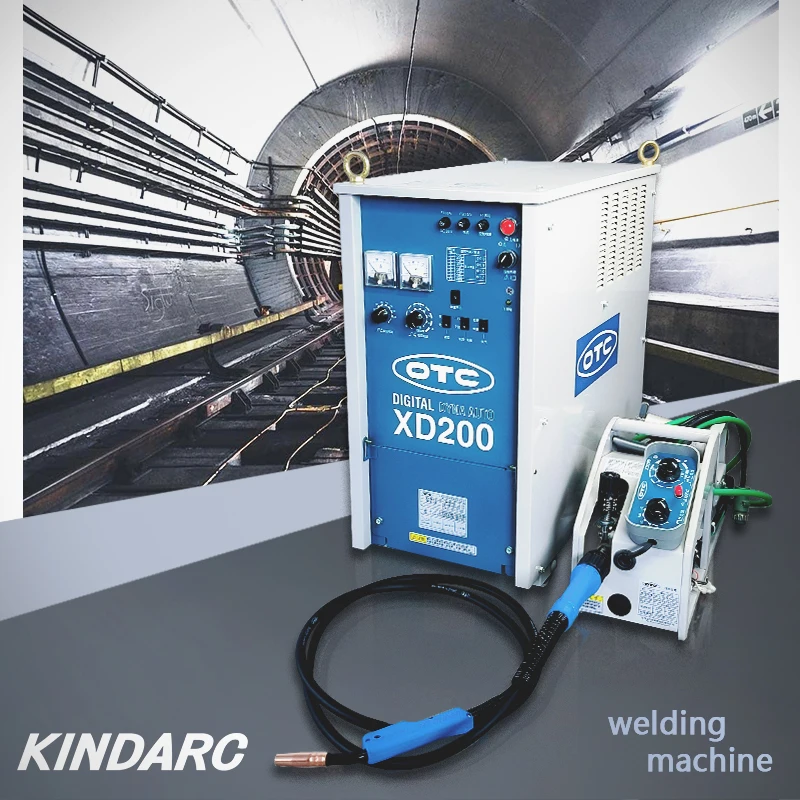 Semi-Automatic Welding Machine For Carbon Steel OTC/DAIHEN 380V 200A Industrial CO2/MAG Welding Machine XD200