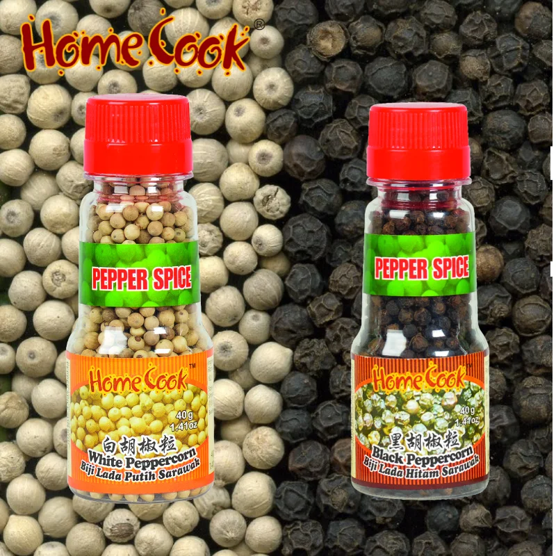 Cheapest Price Premium Fresh White Pepper Granule Seeds 40g Low MOQ Export Standard White Pepper Spices Hot Pot Soup Seasonings