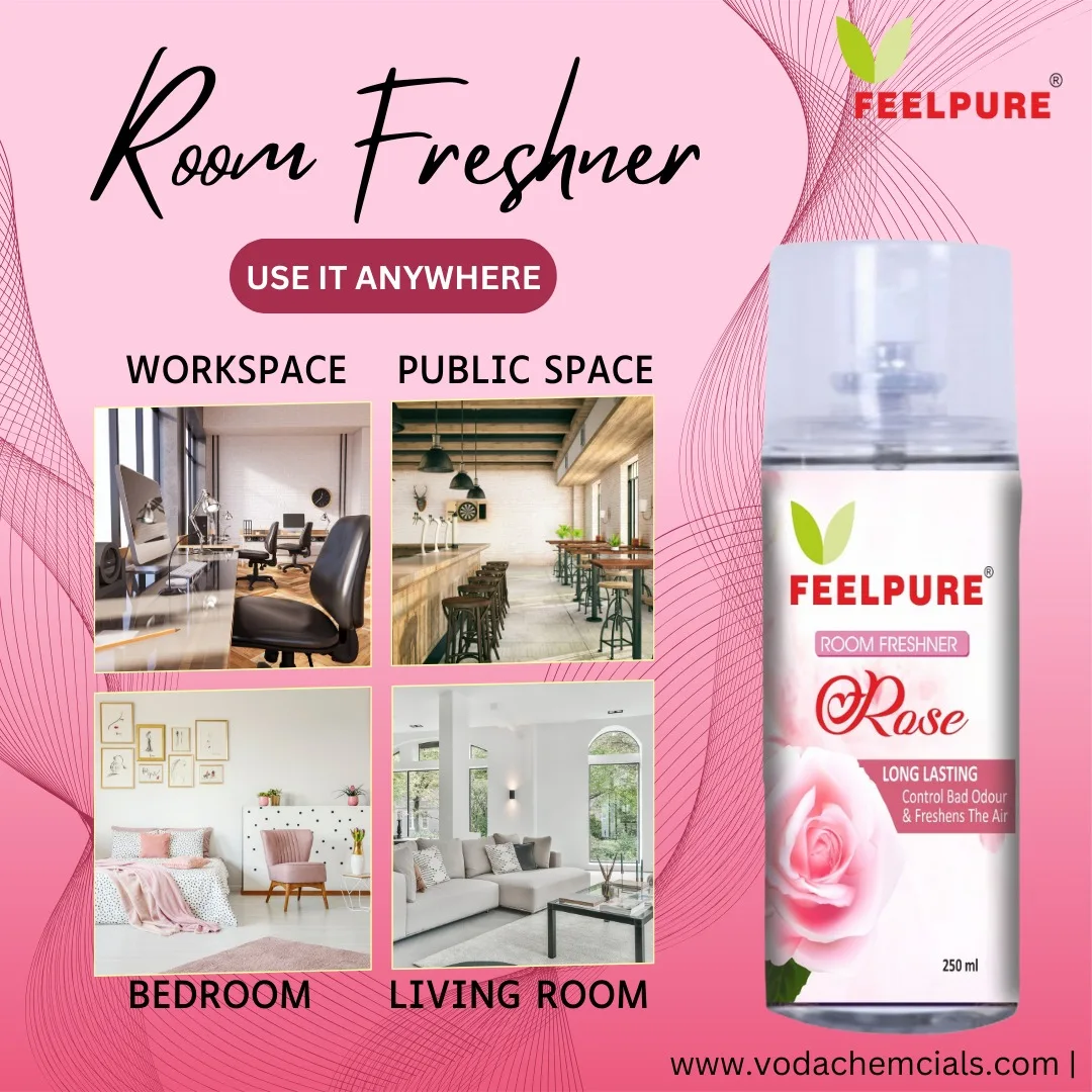 Room Freshener 200 ML Spray Customized Fragrance Rose Lavender Continental Sandal Strawberry Premium Grade Room Freshener
