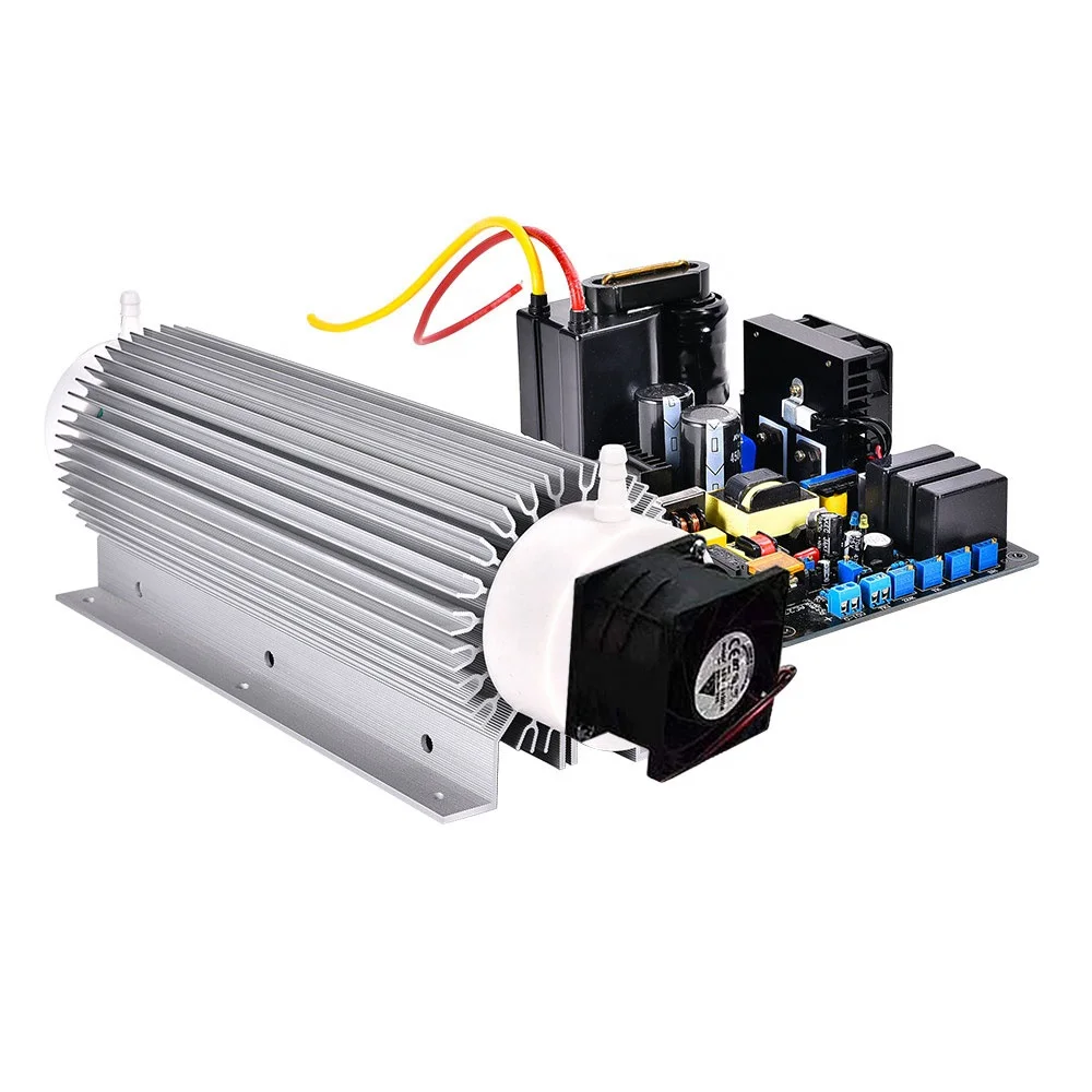 Adjustable quartz 10-60g ozone generator/ ozone parts with power supply