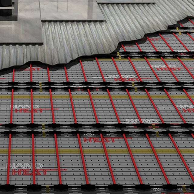 Nano Heat Paralell Type Far Infrared Ray Self Regulating (PTC) Carbon Electric Underfloor Heating Cable Rail Mat RHE