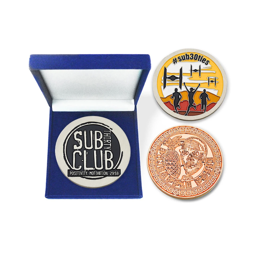 Funny challenge bottle opener logo punch metal embossed custom brass wholesale cheap 3d blank custom metal coin