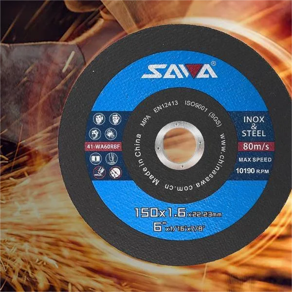 Абразивное режущее колесо для труб, 150x1,6x22,23 мм