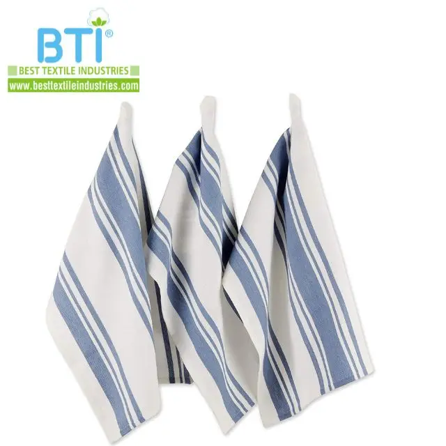BTI модные хлопковые кухонные полотенца хлопчатобумажная чайная кухонная одежда из пряжи