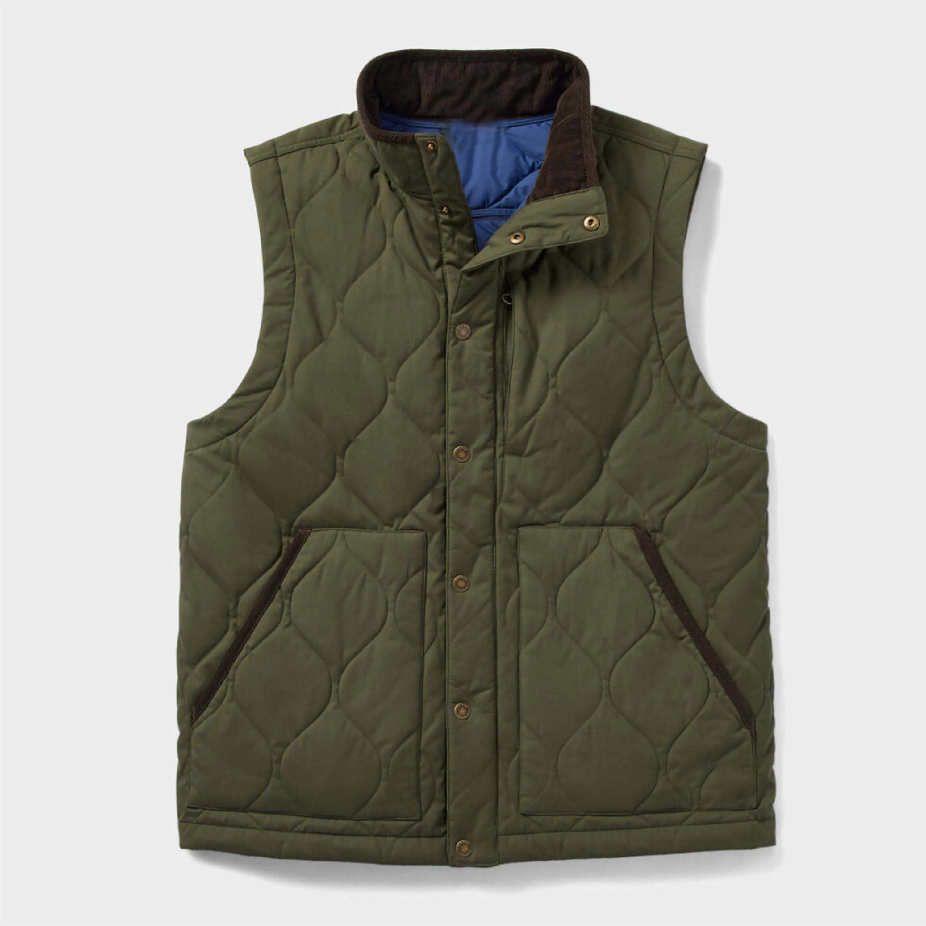 Warm and Insulated Mens Quilted Work Vest - Perfect for Winter and Outdoor Jobs Heavy Duty Design for Jobs