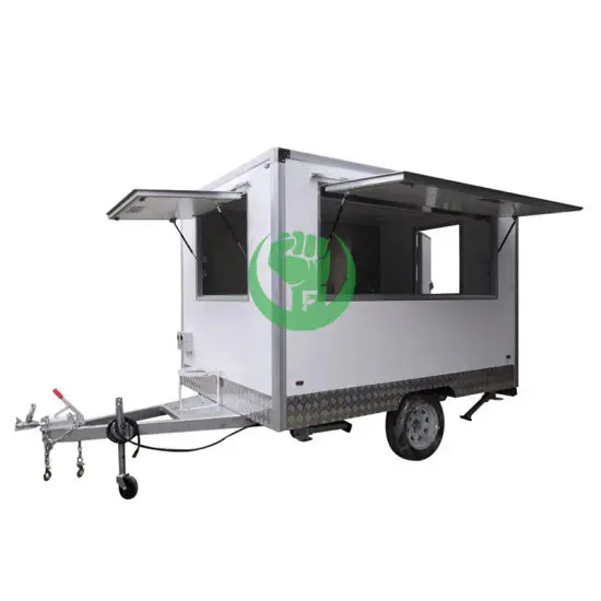 Small Outdoor Catering Mobile Street Food Truck New Mobile Street Food Trailer Kiosk Design for Street Food Vending Cart
