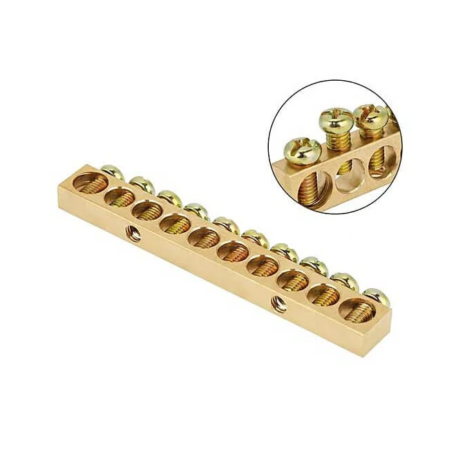 New Arrival Neutral Link Terminal Connector Neutral Link 10 Hole from Indian Manufacture and Supplier