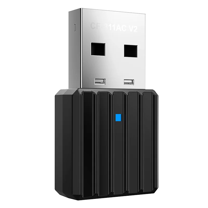 Hot Selling Cf-811ac Dual Band Wifi Usb Dongle Wireless Network Adapter Network Card For Home And Office