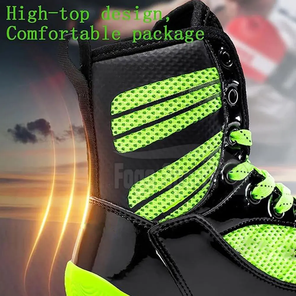 Premium Quality Made Boxing Fighting Shoes Custom Size Breathable Boxing Fighting Shoes For Sale