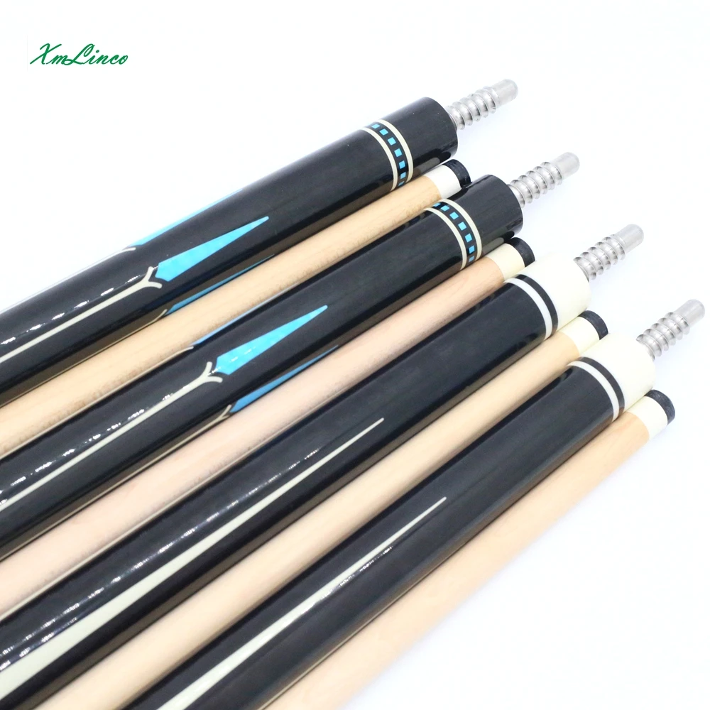 Xmlincos Cue Hot Selling 1/2 Split Professional Standard Radial Joint 142cm Carom Billiard Cue Stick Carom Cue