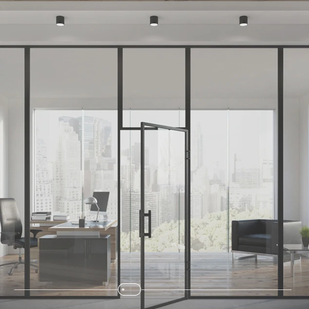 Smart film glass switchable privacy glass for meeting room