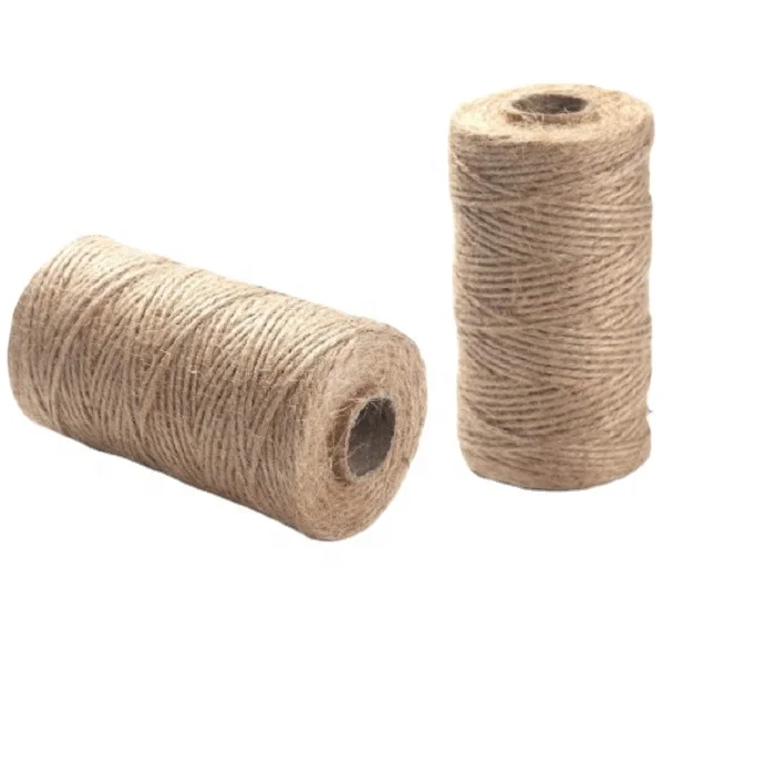Top Selling Cheap Price 9.5 LBS 1 PLY Natural Color Jute Yarn Manufacturer From Bangladesh