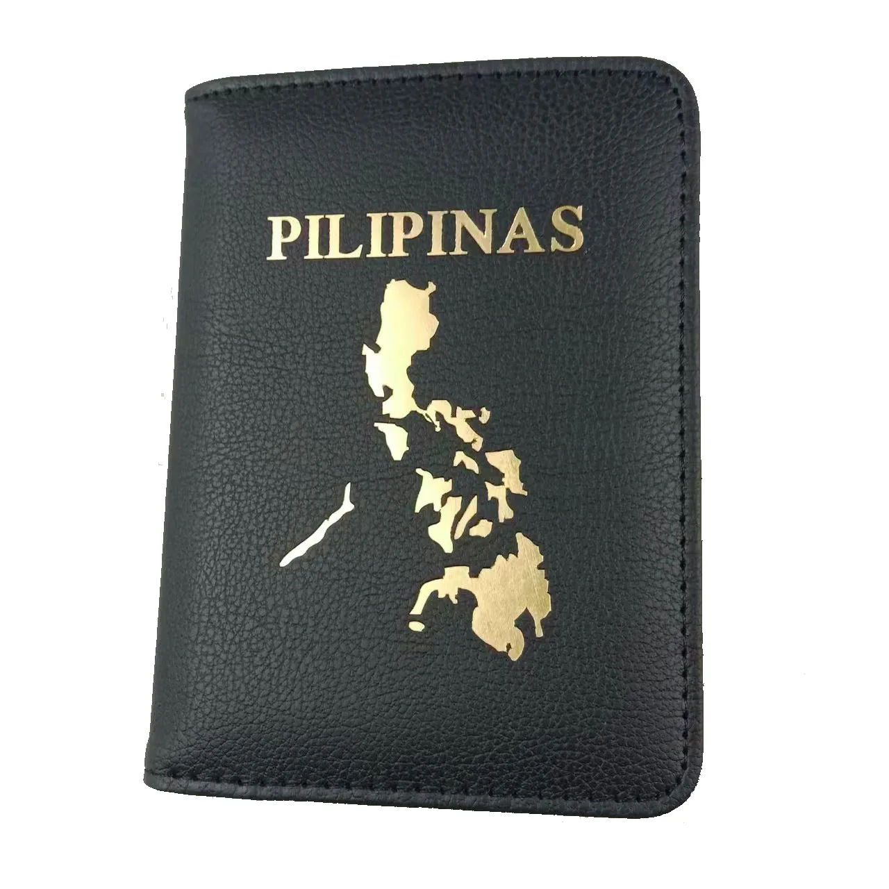 High Quality Customize Logo PU Leather Travel Passport Holder Cover
