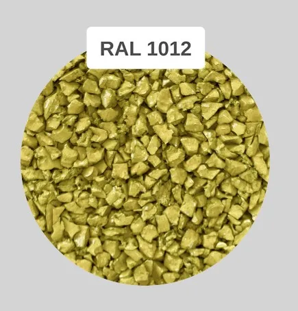 Colored Rubber Granules SBR RAL 1012