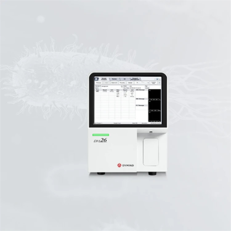 DYMIND DH26 Hematology Analyzer Professional Medical Devices 3 Part CBC Hematology Analyzer blood testing equipments