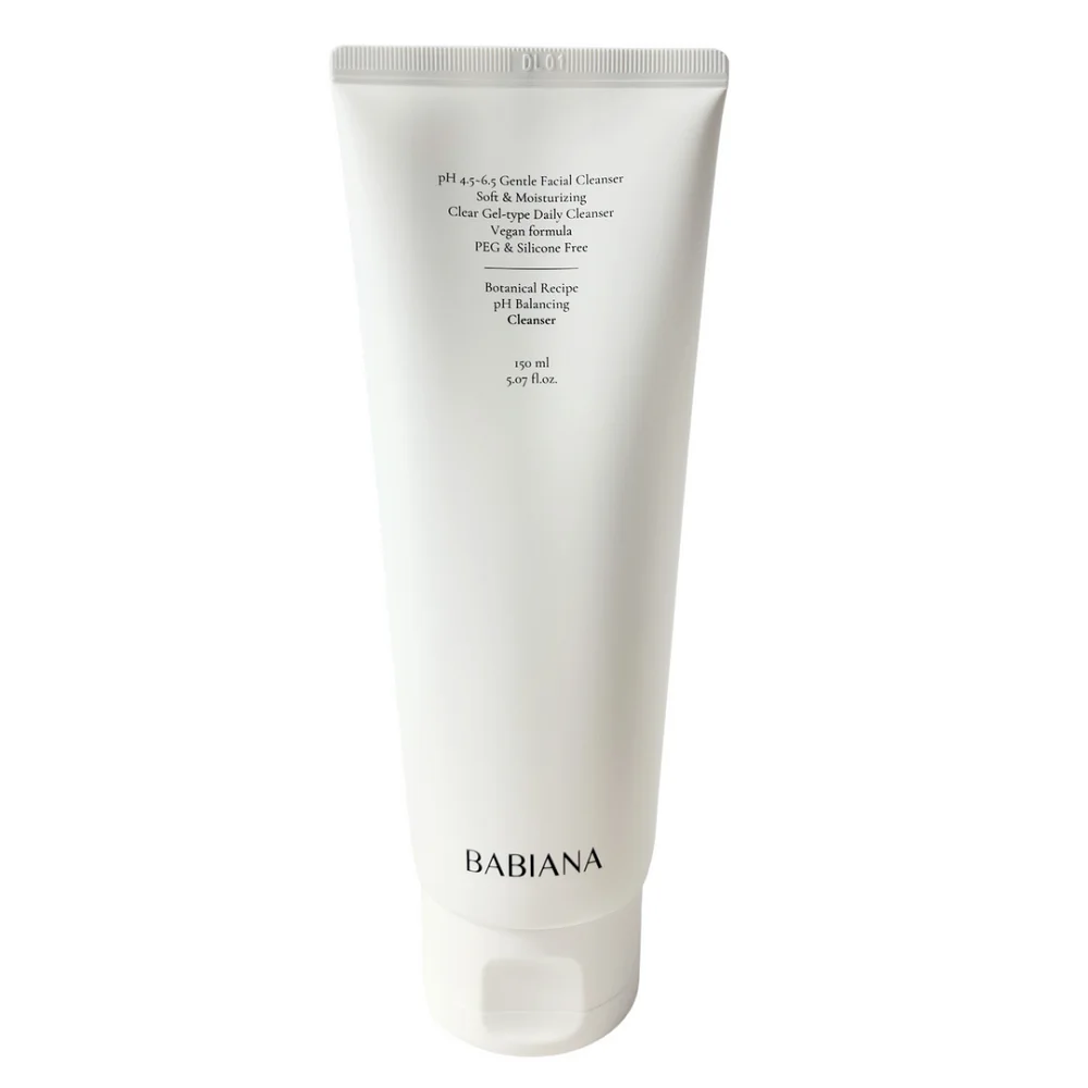 Korean High Quality Facial Cleanser [BABIANA] pH Balancing Cleanser Deep Cleansing Exfoliate Blackhead Removal
