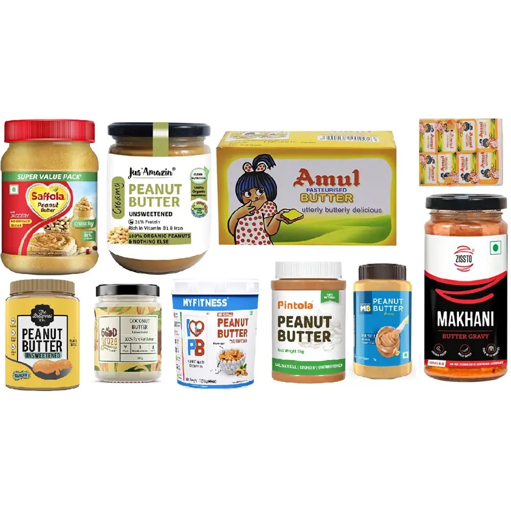 Best Indian Brands Spreads in Different Flavours like Chocolate Peanut Butter Cheese Almond Butter Pasta Sauce Cheese Cubes