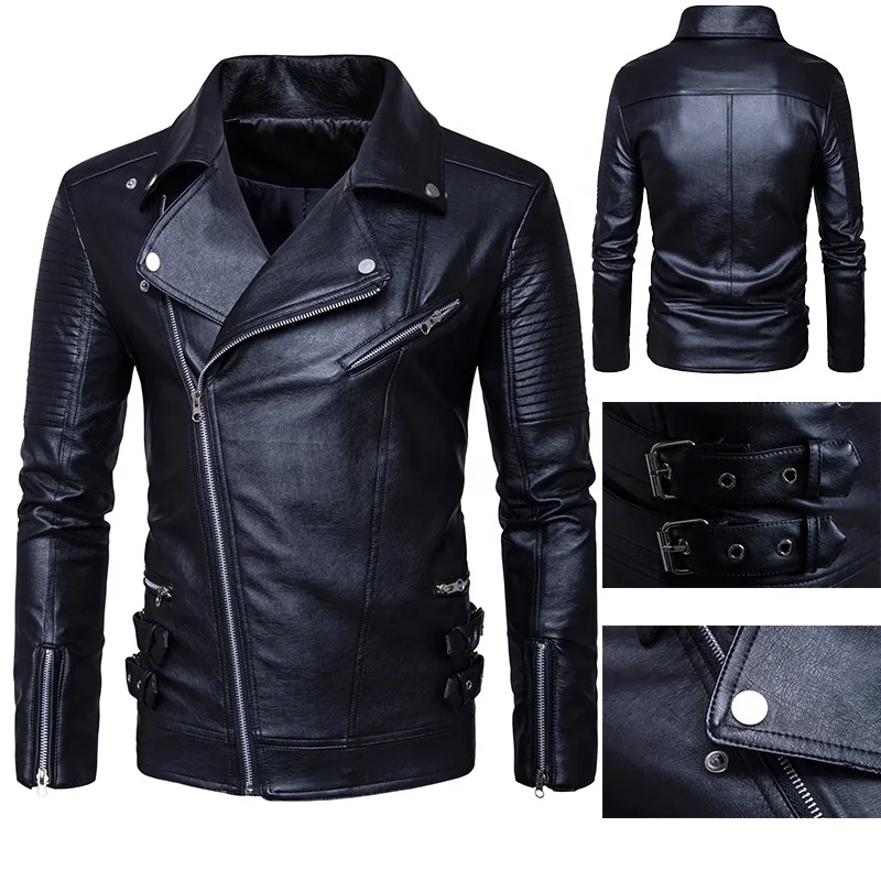 Classic Comfortable Embroidery Pattern Leather Jacket Custom for Women and Men Clothing Waterproof Material