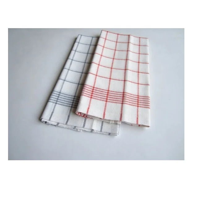 High Quality Woven Cotton Small Kitchen Tea Towel Dish Cloth
