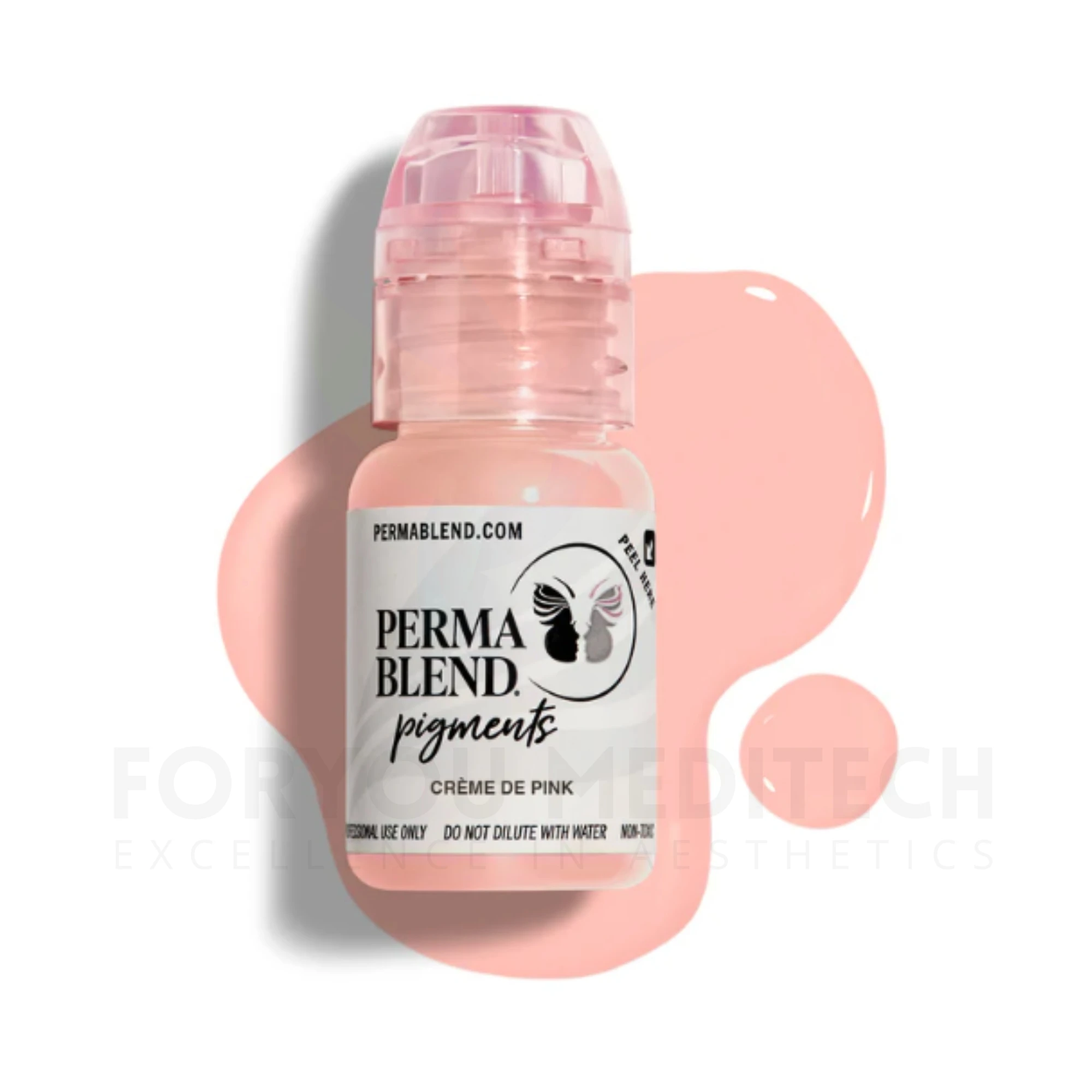 PMU Pigment OEM Logo Lip Tattoo Ink Semi Permanent Makeup Permablend Creme de pink Pigments Spmu Micropigmentation Color Kit