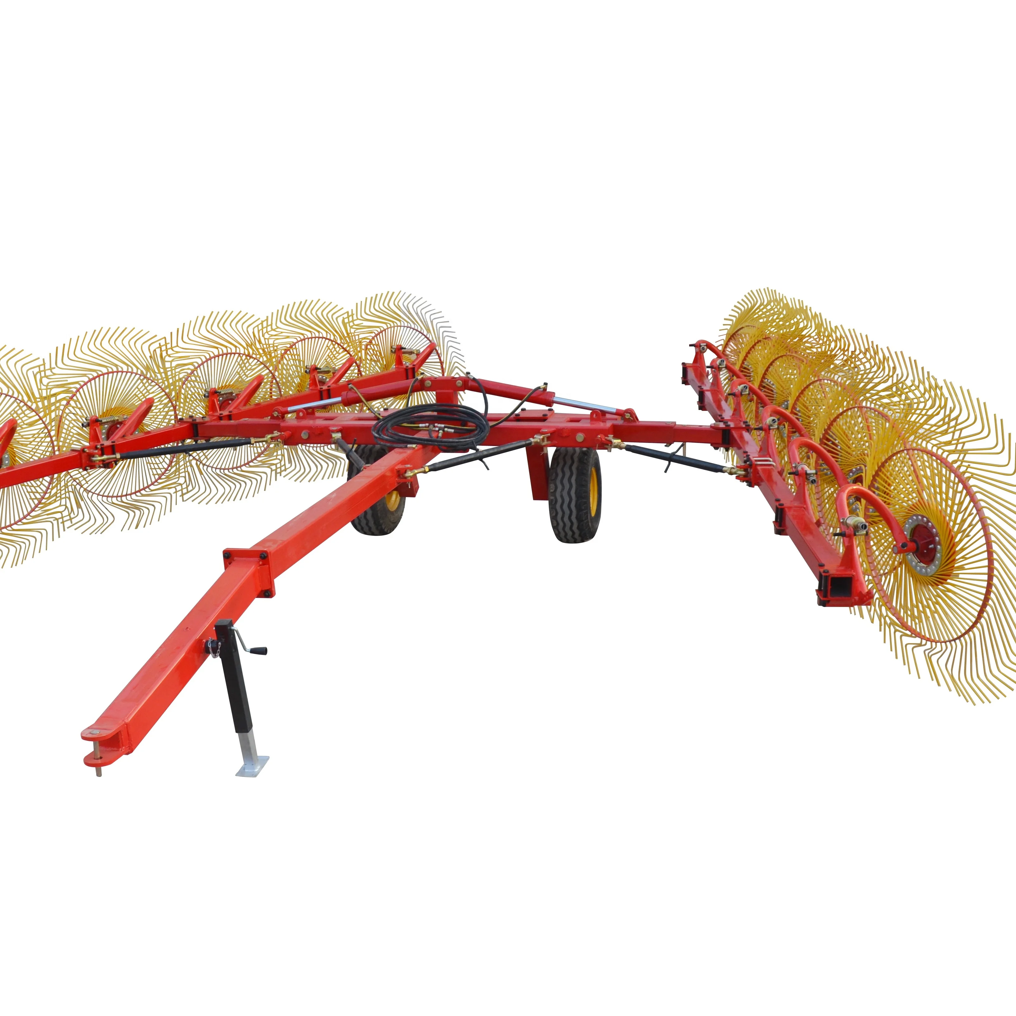 Agricultural machinery & equipment Tractor rake farm tools grass cutting farm machine gross Hay Rake for Russia