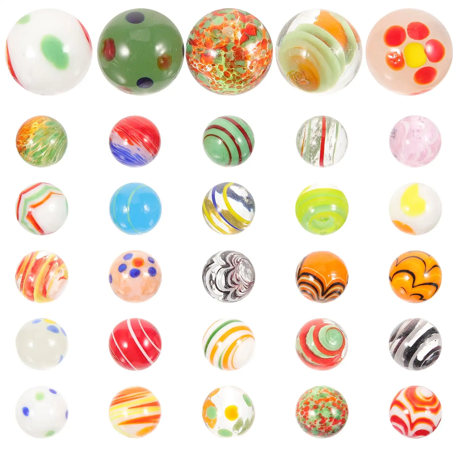 Decorative Glass Marbles Elegant Balls Decorative for Indoor and Outdoor Use