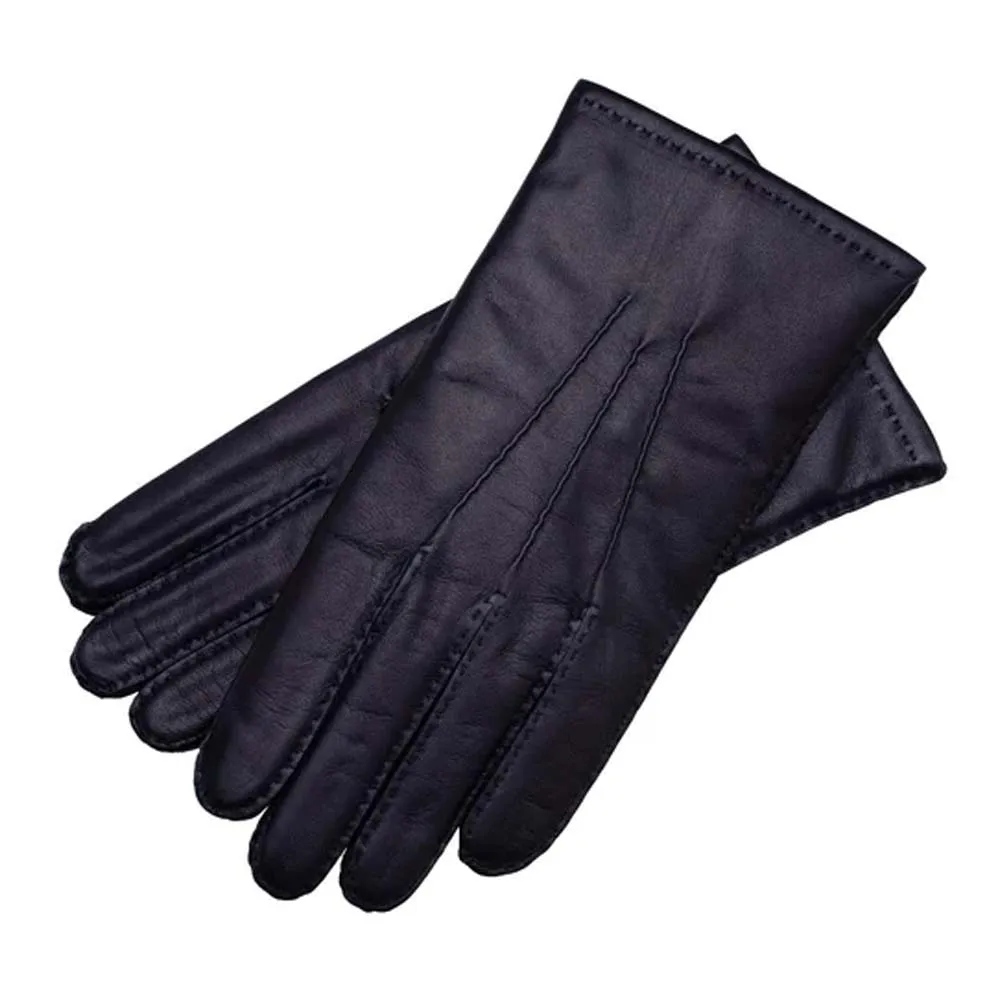 Sheepskin Driving Leather Gloves Motorcycle Full Finger Gloves